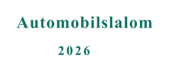 2026 Automobilslalom